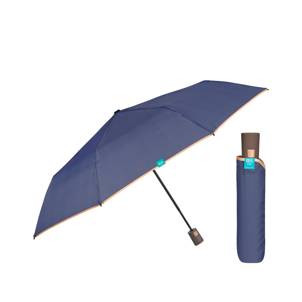 UMBRELLA WITH AUTOMATIC WOODEN HANDLE 